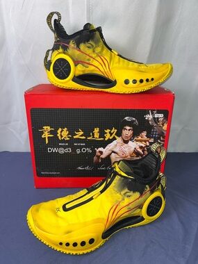 Li-Ning Way of Wade 9 Bruce Lee Basketball Shoes Size 8.5